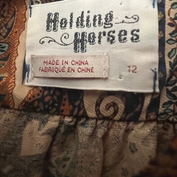 Anthropologie Holding Horses Short Tunic Dress size 12 - Picture 4 of 5